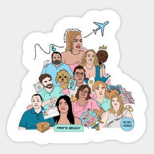 90 Day Fiance Compendium Sticker